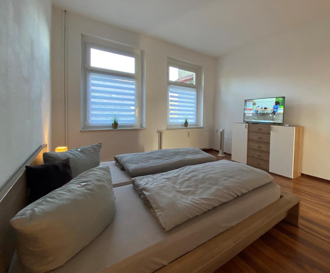 Ferienwohnung H&M Immobilien Röblingen Roblingen am See Exterior foto